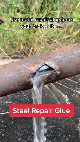 Steel Repair Glue #steelglue #viralvideo #viral #viraltiktok 
