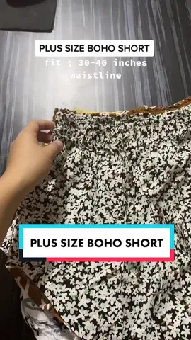 new arrival 🍃 plus size boho short. Available for self check out and during our live. 🤎