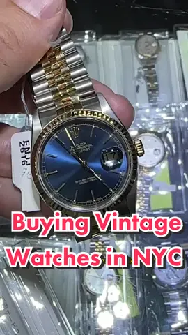 Day in the Life of a Watch Hunter in #NYC. I’m buying some really rad vintage #Rolex #Doxa #Croton, etc. #vintagewatch #watchtok #watchesoftiktok #watchguy #vintagerolex #piaget #watchhunting #dayinthelife #diamonddistrict 