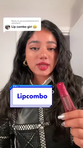 Replying to @yousuredominican #lipcombo #blottedlip #browngirlmakeup 