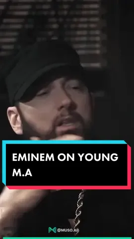 Do you think Young M.A is one of the most underrated rappers out there?👀 #eminem #eazye #icecube #future #smackthat #hiphop#music #rap #song #producer #songwriter #foryou #foryoupage 