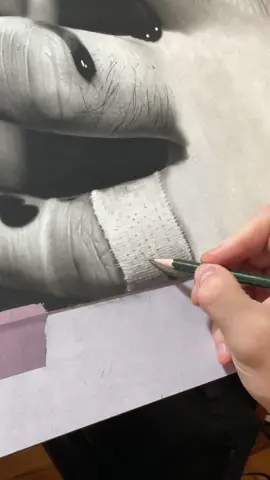 this tape was fun to draw #art #artist #drawing #artistsoftiktok #hyperrealism #fyp #charcoal #graphite #timelapse 