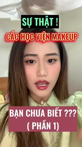 Sự THẬT về các HỌC VIỆN MAKEUP ! #bookibeauty #Master2022byTikTok 