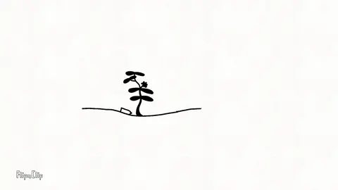 This was my first animations in flip a clip, i want to tell that nature could always find a way to thrive. but it doesn't mean we could destruct it as we want, instead we have to help maintain the nature.  #2danimations #flipaclip #2d #animations #fyp #nature 