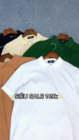 Áo polo nam ROway 100% cotton đang sale sốc chỉ còn 149k. Mọi người ơiii nhanh tay ấn vào liên kết để đặt mua sản phẩm với mức giá cực kì ưu đãi nàooo #roway #rowayshop #aopolo #polo #polonamroway #aoroway 