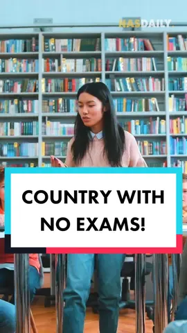 Country With No Exams!  #nasdaily #fup #people #travel #country #education #school   Hosted by @Eisa Alhabib 