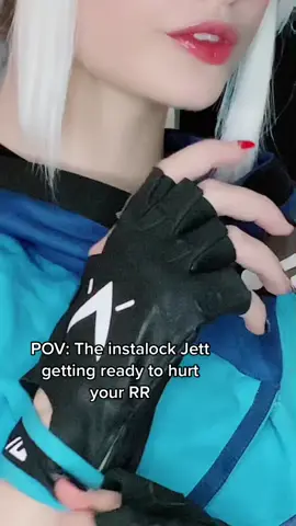 They’re either smurfing or will kill 3 people the entire game 😂 #Valorant #valorantcosplay #GamerGirl #jett #jettcosplay 