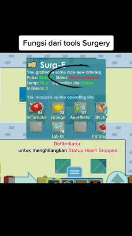 Fungsi dari Tools Surgery #growtopia #fyp #growtopiaindonesia #growtopiagame #surgery 