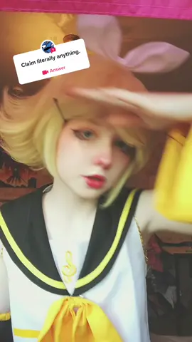 #answer to @YOYELCAKE! Claim a thing #cosplay #cosplayer #kagaminerincosplay #cosplaykagaminerin #vocaloidcosplay #cosplayvocaloid #kagaminerin 