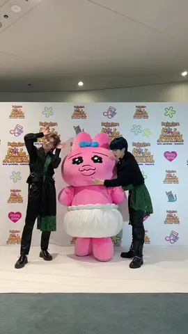 #スパカリ With #おぱんちゅうさぎ 🐰🐰🐰かわいいなー #ガルアワ #JO1  #金城碧海 #木全翔也 #SuperCali 