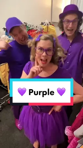 💜💟💜 Looking like a fashionable grape today 🍇 #purple #kidsvideo #songsforkids #kidssong #kidsmusic #bouncepatrol #kidstiktok #toddlertok 