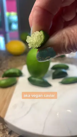 A must try fruit! #fingerlimes #vegancaviar #citrus #healthyfruit #uniquefruit #jenesaisquoidaily 