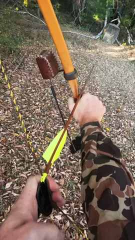 POV Archer #novembersouth #bowandarrow #traditionalbowhunter #maker #primitivearcher #primitivehunter #bowyer #osage #selfbow #staticrecurve #fyp how to shoot a bow and arrow. Shoot a recurve 