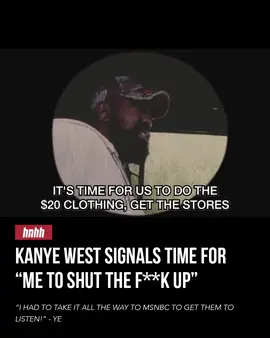 #KanyeWest says it’s time for “me to shut the f*ck up” during latest documentary ‘War’ as he prepares to focus on the next chapter in his legacy. 😳