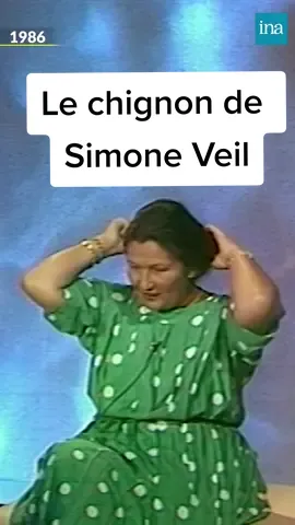 Le jour où Christophe Dechavanne a demandé à Simone Veil de défaire son chignon. #pourtoi #simoneveil #archives 