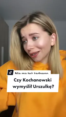 Urszulka istniała czy nie? Jak myślisz? 😏 #polishglots #językpolski #szkola 