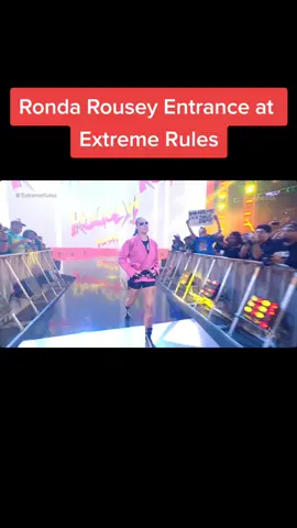 Replying to @ronda_rousey0111 @ronda_rousey0111 #extremerules #rondarousey #women #fyp #WWE #wweentrance 