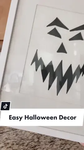 You can’t get easier than this! #halloween #homedecor 
