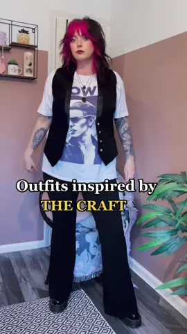 Took a bit of inspo from one of my fave movies The Craft 🖤 #fashiontiktok #alternativefashion #thecraft #thecraftoutfits #oufitinspo #midsizefashion #midsizetiktok 
