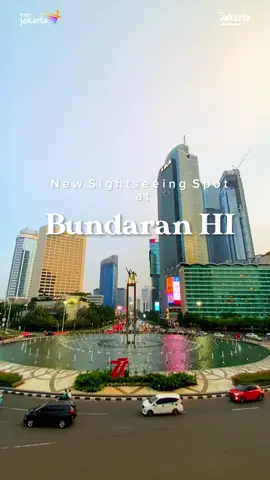 Ada spot baru nih untuk menikmati pemandangan kota yang menakjubkan 😍#EnjoyJakarta #JakartaTourism #Jakarta #BundaranHI #fyp 