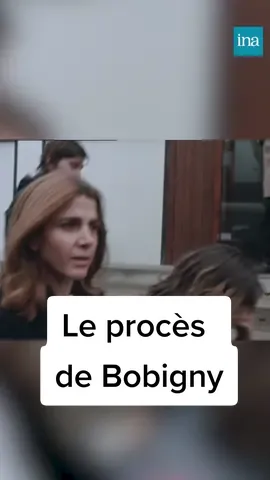 Il y a 50 ans avait lieu le procès de Bobigny. Marie-Claire Chevalier risquait jusqu'à 5 ans de prison pour avoir avorté à la suite d'un viol. On vous raconte en archives. #archivesina #giselehalimi #avortement #simoneveil 