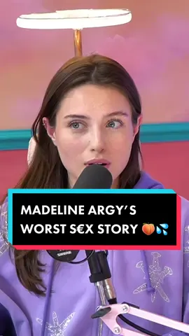 First is always the worst 😳 #fyp #foryoupage #podcast #savinggrace #madelineargy #LoveIsLove  #comdey #GKBarry