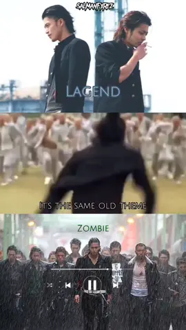 Zombie ( crow zero ) #crowzero #takiyagenji #serizawa #suzuran #suzuranvshousen #lagend #lyrics #lyricsvideo #lirikvideo #zombie #fyp #fypシ #foryoupage #japan #crowzero2 