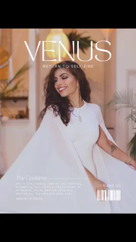 Introducing the Return to Self Zine, my new quarterly digital magazine! The Venus Issue is available now on brunanessif.com ✨ #astrologytiktok #spirituality #magazinechallenge 