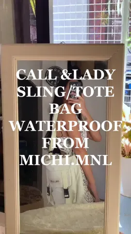 napaka-aesthetic naman ng bag na ‘to! Ganda pa ng quality! 🫶🏼  #bag  #slingbag #totebag #waterproof #tiktokshop 