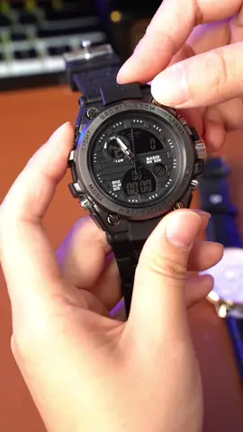 Waterproof and sports and military and good quality 😎👍 #waterproof #sportswatch #watch #military #led #shopeecheck