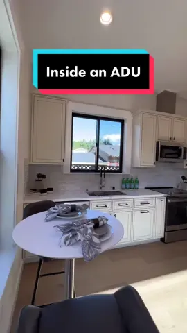 This is what an ADU look like.   Everyone is talking about ADUs (Accessory Dwelling Unit aka Granny Unit) today.       Facing a severe housing shortage, California decided to speed up the construction of additional housing by permitting single family homes with lots to add small units in the back yard.  It is a way for homeowners to build equity or generate income by becoming a landlord without buying a separate investment property.     How large depends on the size of the lot.  They can be custom built or pre-fabricated at a factory and delivered to the site.   This is a huge and growing industry trying to fill the void during our housing shortage.       But you may wonder: what do they look like?   Let’s look at a nicely done new ADU.  Listing courtesy of John Bonfiglio RE/Max Santa Clara Valley  New home tours and the latest in Bay Area real estate, follow:   Instagram 🏡 @stevemungroup 🏡   TikTok 🏡 @stevemungroup 🏡  Contact me to learn more about ADUs and other topics DM or 650-605-3188  📲  ✌🏼  #realestate #realestateagent #househunting #houseshopping #milliondollarlisting #bayarea #siliconvalley #siliconvalleyrealestate #ADU #grannyunit  #tinyhouse #stevemungroup 