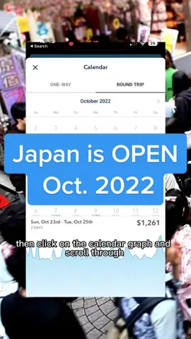 After almost three years, Japan will fully open its borders again to foreign independent tourists. Book those tickets before prices skyrocket 🚀 #skiplagged #japantravel #japannews #travelnews #travelsmarter #skiplaggedtickets #skiplaggeddeals #japanopen2022 