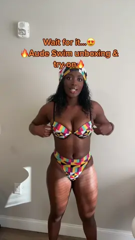 loveeee the bright colors 😍shop  @AUDE for this  versatile set 🔥  ##audeswim##fyp 