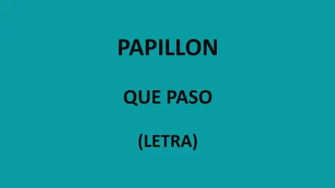 que paso 🎶🎶🎶