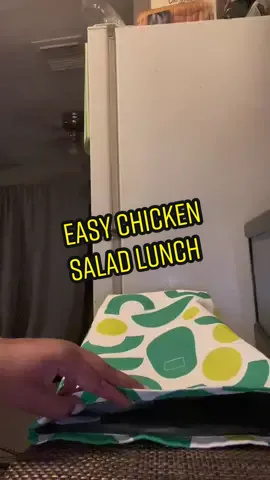 Chicken salad never disappoints #eating #eat #Foodie #foryoupage #foryoupage #packlunch #packwithme #lunchideas #weightloss #protein #fyp #try 