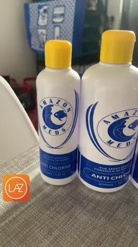 Amazon meds anti-chlorine for your aquarium. Order now po! Thank you #lazada #shopee #tiktokshop 
