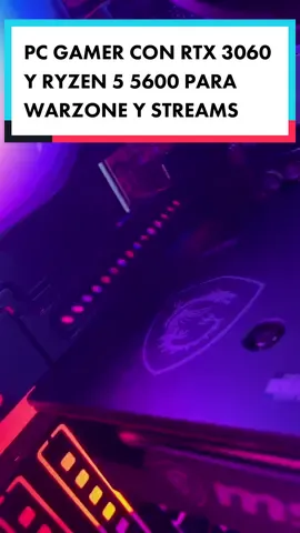 PC GAMER RYZEN 5 5600 & RTX 3060 en menos de $20K #pcgamer 
