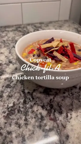 So yummy for rainy fall days 😋 i got this recipe from pinterest from @The BakerMama  #cooking #cookwithme #soupseason #chickfila #copycatchickfila #copycatrecipe #MomsofTikTok #momlife #momtok #sahm 