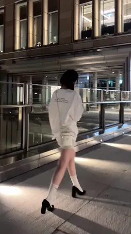 学生の頃履いてたNIKEのソックス数年ぶりに履いてみた^_^この丈感が一番⭐︎ #OOTD #fyp #おすすめ #outfit 