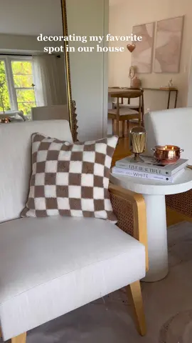 🤎🤍🤎 #homedecor #amazonfinds @amazonhome #checkered #decor 