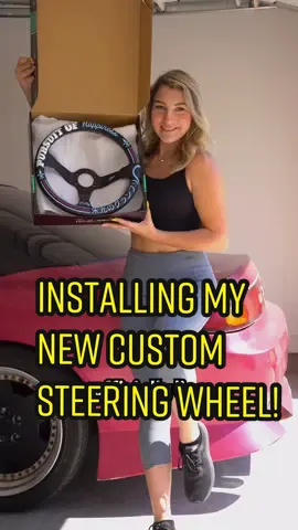 Officially my favorite steering wheel! 🤩 #cars #carsoftiktok #cartok #cargirl #silvia #s14 
