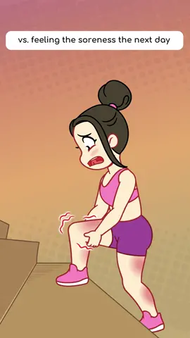 What’s worse: the workout or the stairs then next day? 😬 #GymTok #GymLife #gymgirls #postworkout #thestruggleisreal 