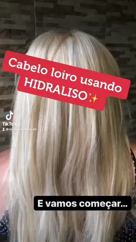 Nao desbota e não deixa emborrachado ✨#progressivaorganica #progressivasemformol #hidraliso #cabeloloiro 