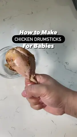 #HowTo#cook#drumsticks #babyledweaning#blw #chickendrumstick#fullrecipe mylittlebrickhouse.com/recipes/f/how-to-make-chicken-drumsticks-for-babies
