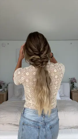 slowing things down ⏩ #hairtok #hairstyles #hairtutorial 