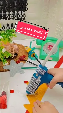 من ورق الفوم نشاط مدرسى #DIY #اعادة_تدوير #علمنى #افكار #فن #حرف_يدوية #موهبة 