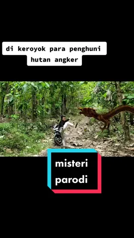 menjelajahi hutan yang angker akhirnya bertemu dengan para penghuninya dan di ajak duel
