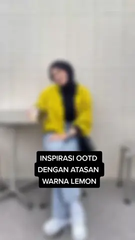 Inspirasi OOTD Hijab dengan atasan warna lemon, belinya ada di keranjang kuning ya kak 😍 #fyp #fyptiktok #OOTD #ootdhijab #ootdhijabstyle #ootdlemon #bajulemon #kemejaoversize #jj 