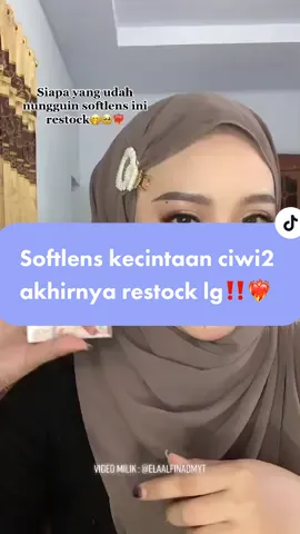Arghhhh akhirnya restock lagi, ini yang udah lama nungguin mendingan buruan cekout😭🥰 Nangis sih kalo ga kedapetan karna memang secantik itu 🥹🥹🖤 #softlens #softlensicen8 #softlensmurah #fyp 