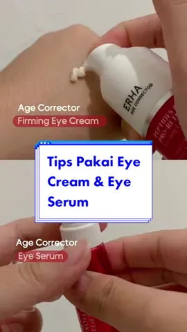 Niatnya mau jadi Eonnie Korea, tapi kebanyakan drakor-an, kok kantung mata malah jadi kaya Ahjumma..Aigoo!! Untung ada ERHA Age Corrector Firming Eye Cream & Age Corrector Eye Serum yang bisa samarkan garis halus dan kerutan di mata! #ERHA #AgeCorrector #Drakor #Keriput #AntiAging 